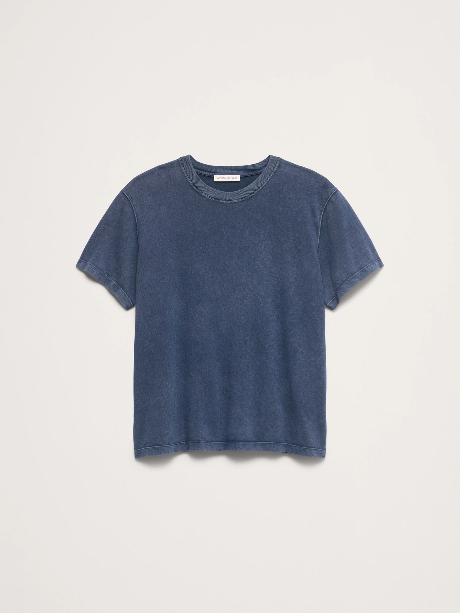 Banana Republic, Heritage Cotton Slub Crew-Neck T-Shirt