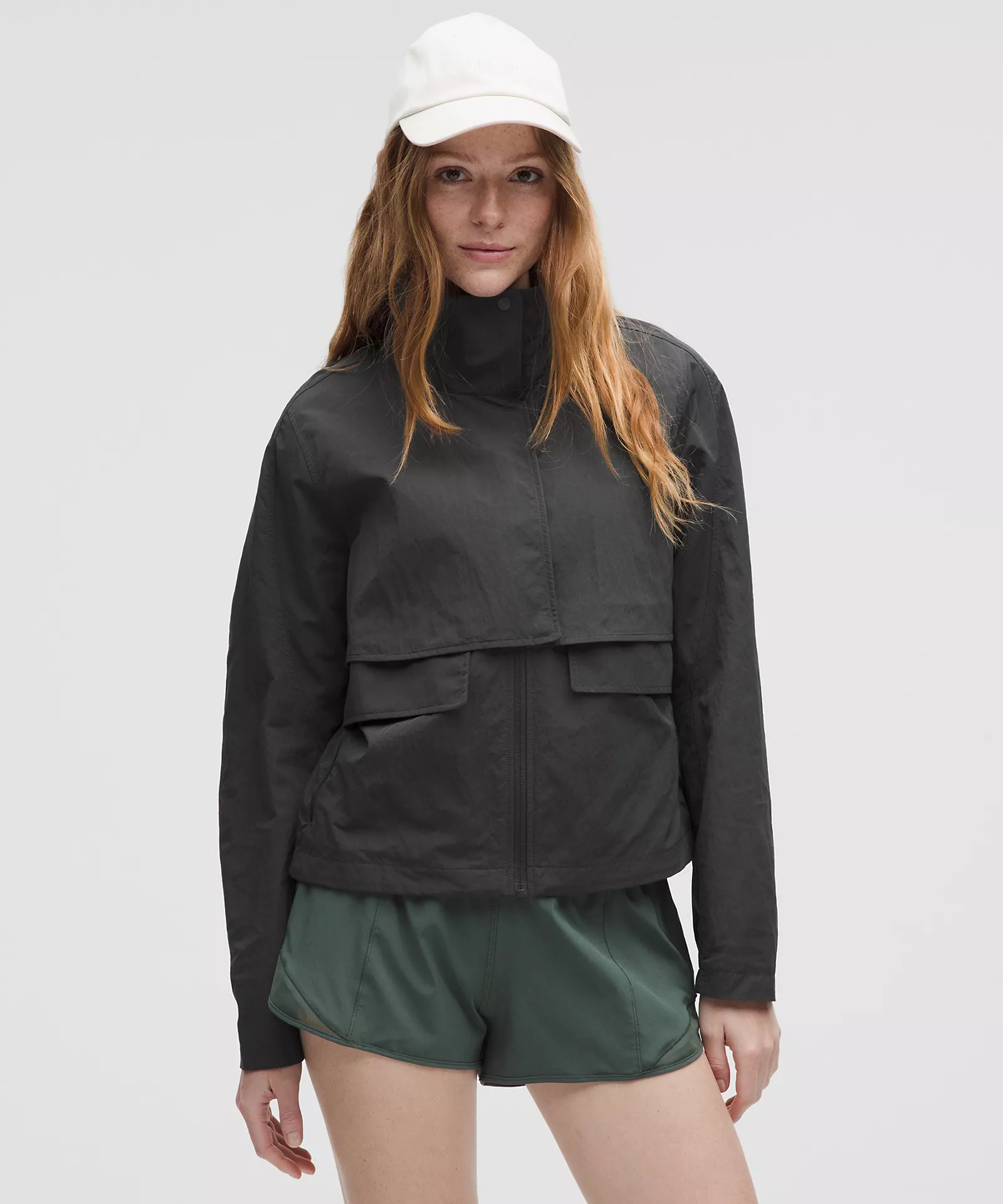 Lululemon grey windbreaker