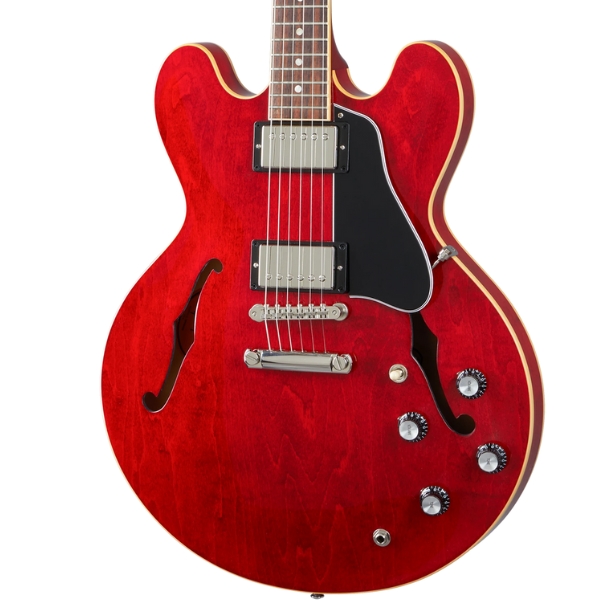 A Gibson ES-335 semi-hollow electric guitar