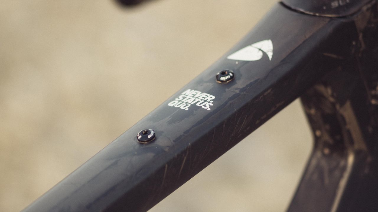 a black factor ostro gravel bike