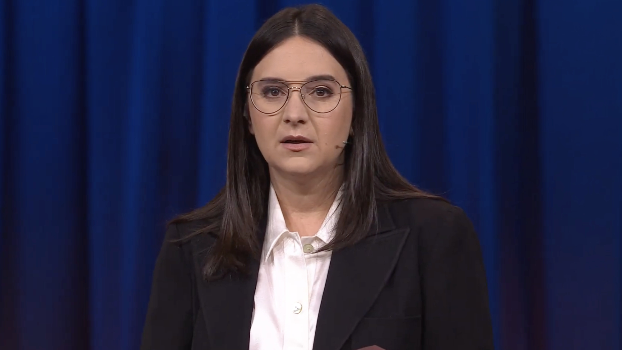 Bari Weiss gives a TED Talk.