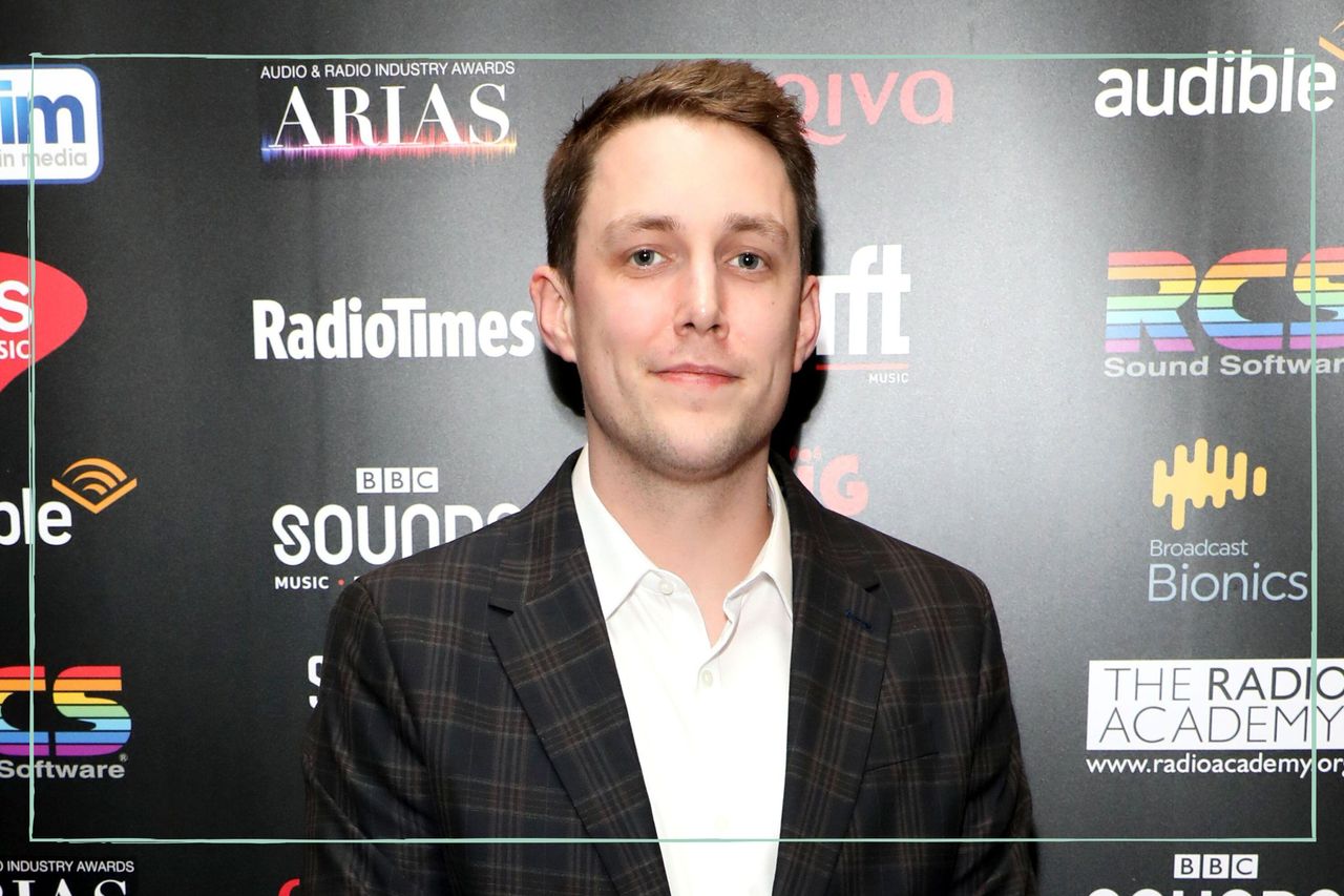 Chris Stark at an awards ceremony