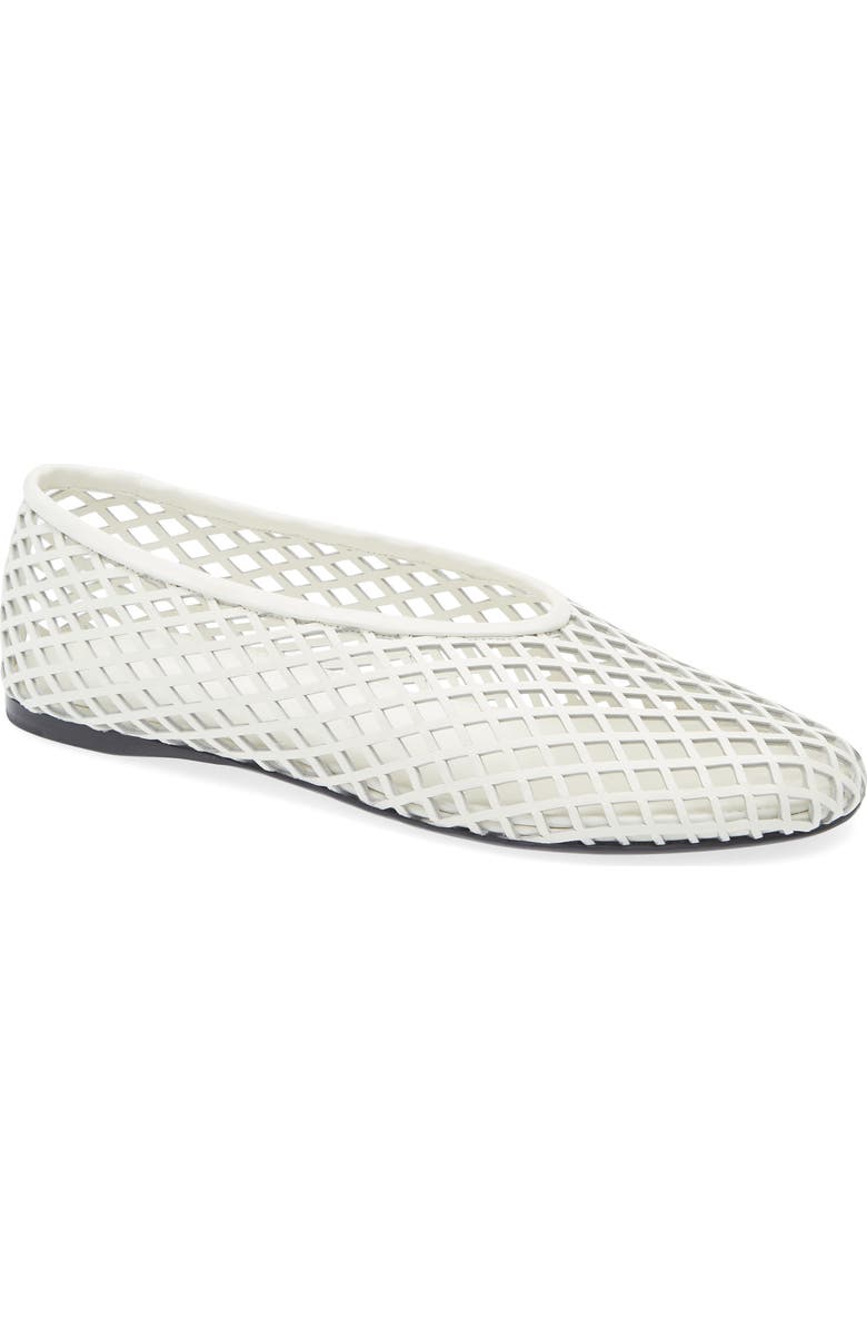Tee Perforated Ballet Flat