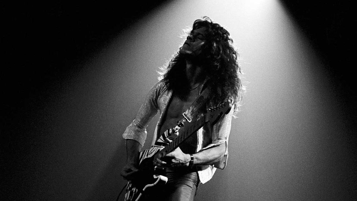 Eddie Van Halen onstage