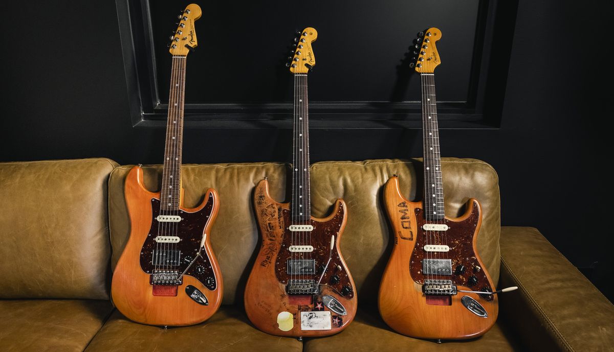 Fender honors one of the most heard electric guitars of all time with two new Michael Landau signature "Coma" Stratocasters