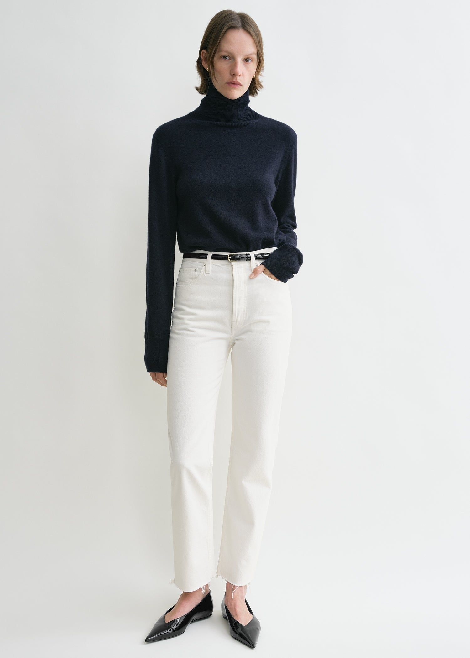 Classic Cut Denim Off-White - 23/30