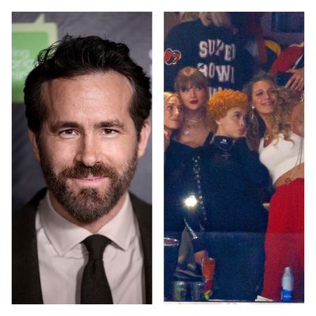 Blake Lively at the Super Bowl