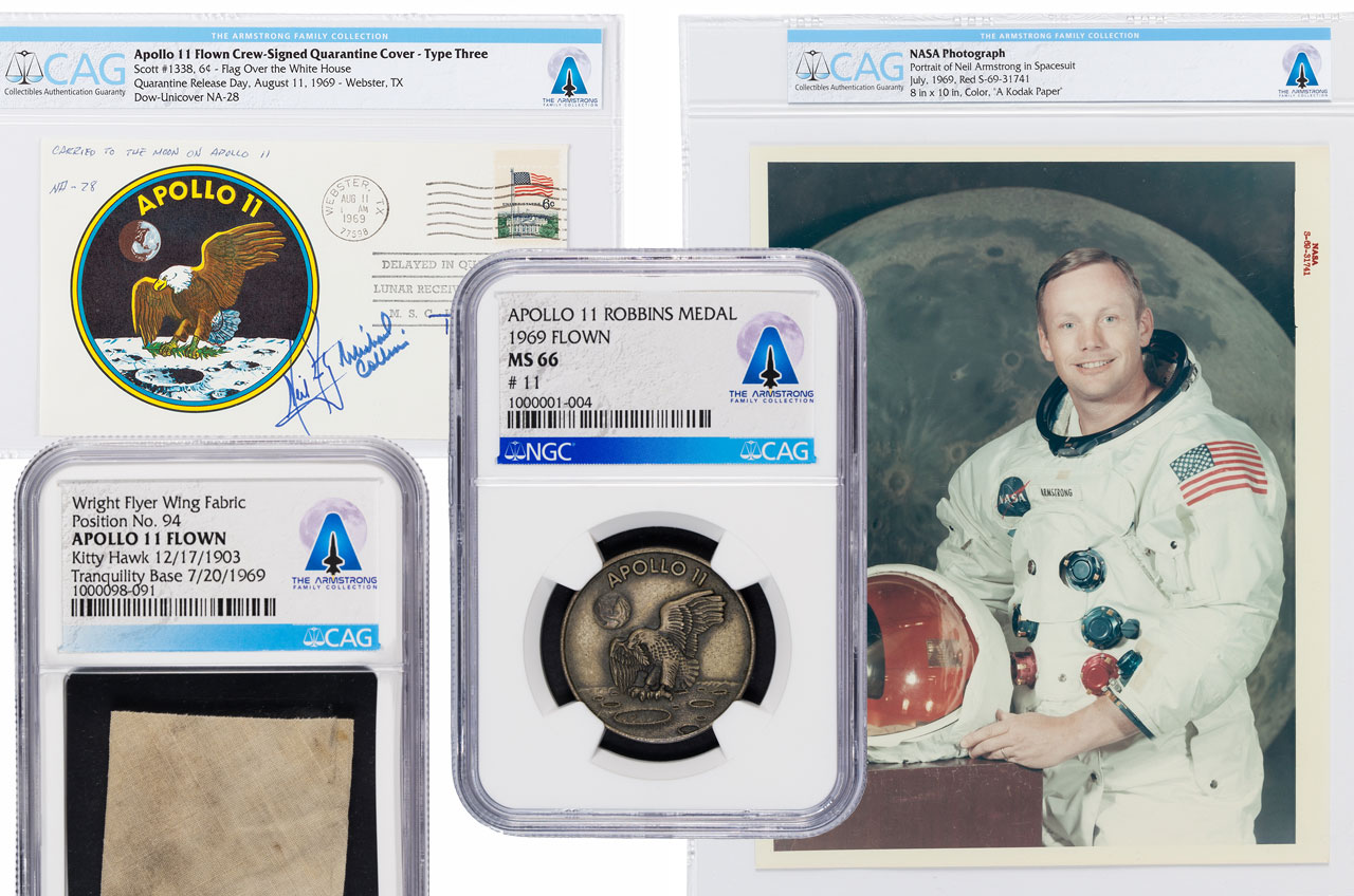 neil armstrong family heritage auction