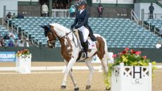 Jessica Phoenix and Fluorescent Adolescent at Kentucky Three-Day Event 2025.