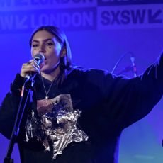 Emmeline performs onstage during day one of SXSW London 2025 at Juju's Bar & Stage