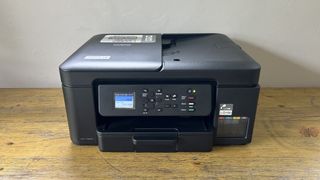 Brother DCP-T580DW ink tank printer during our review