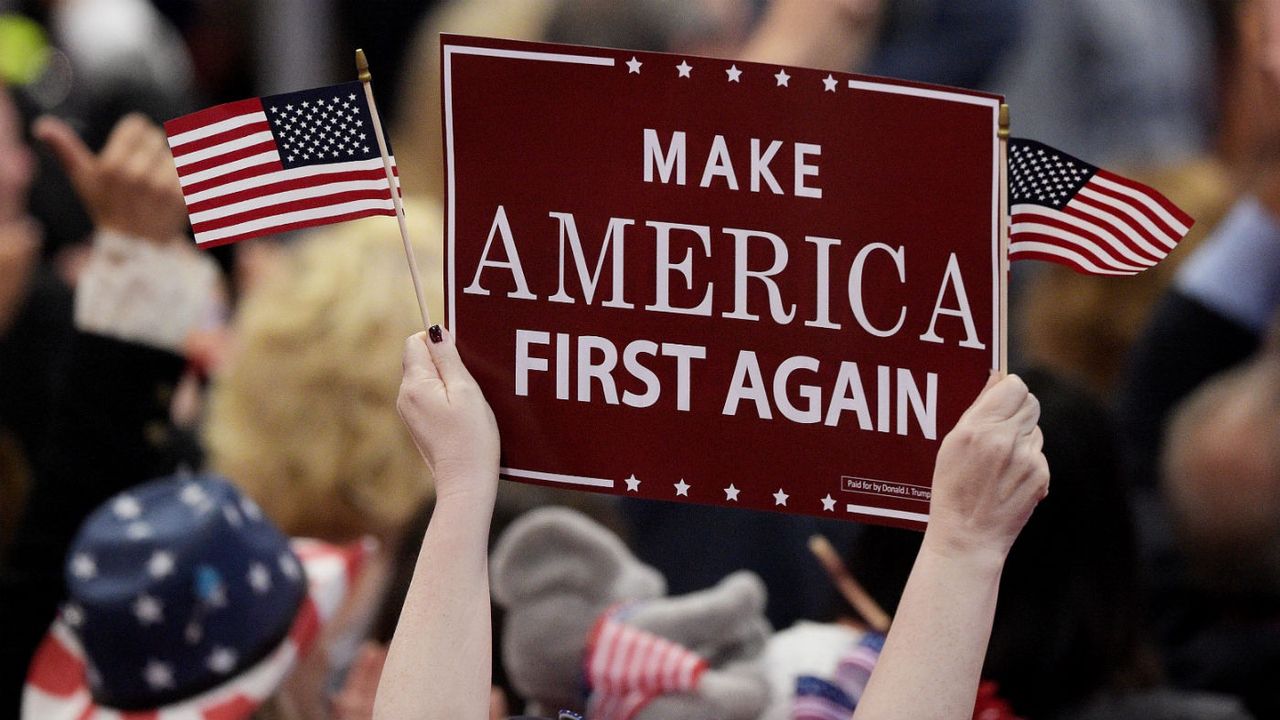 Donald Trump campaigned on a protectionist &amp;#039;America First&amp;#039; platform 