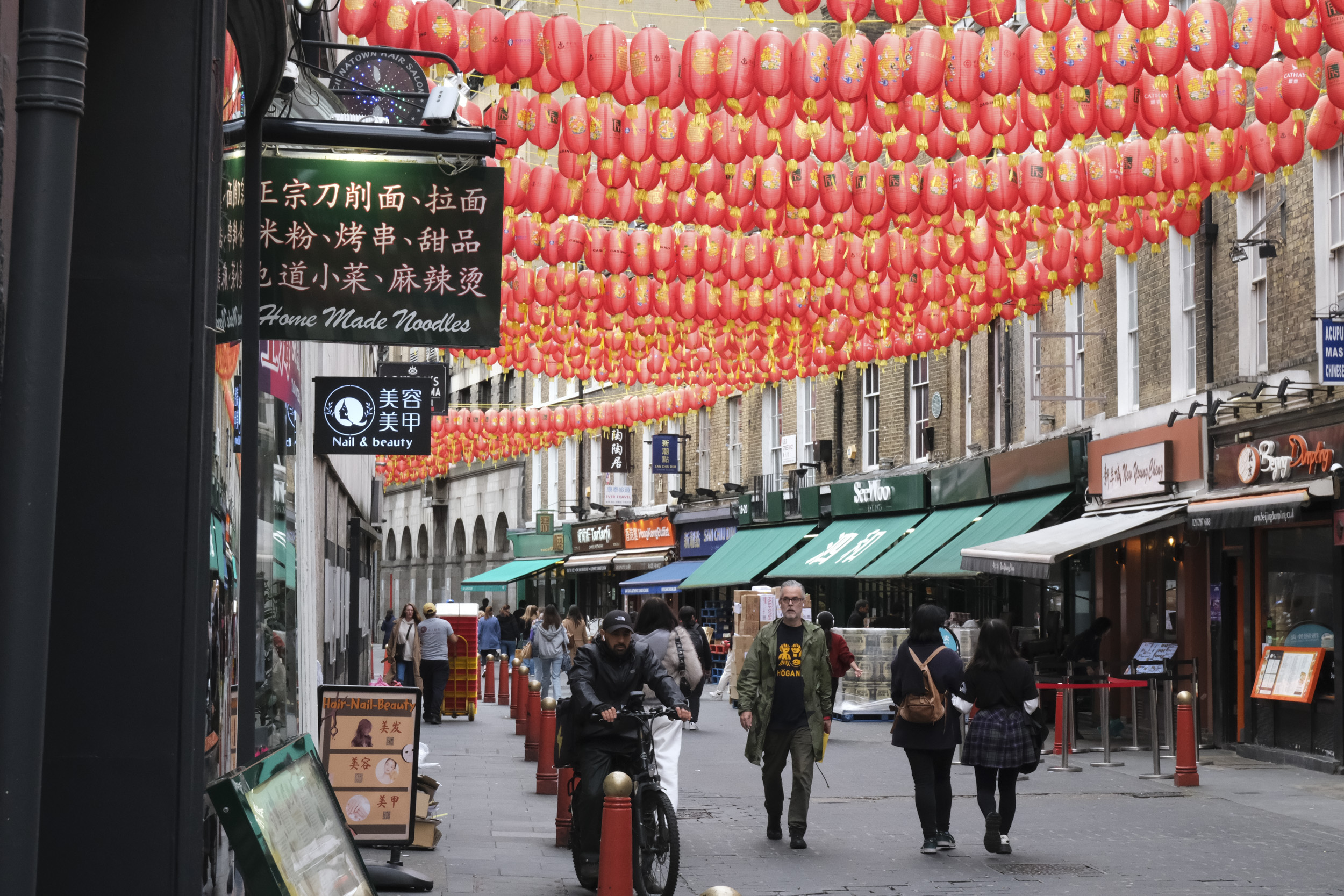 China Town in London street photo taken with the Fujifilm X-M5