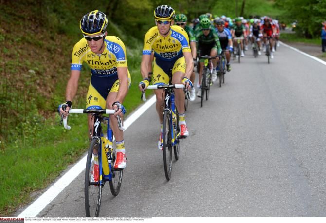 Michael Rogers (Tinkoff-Saxo) returned to racing on Sunday