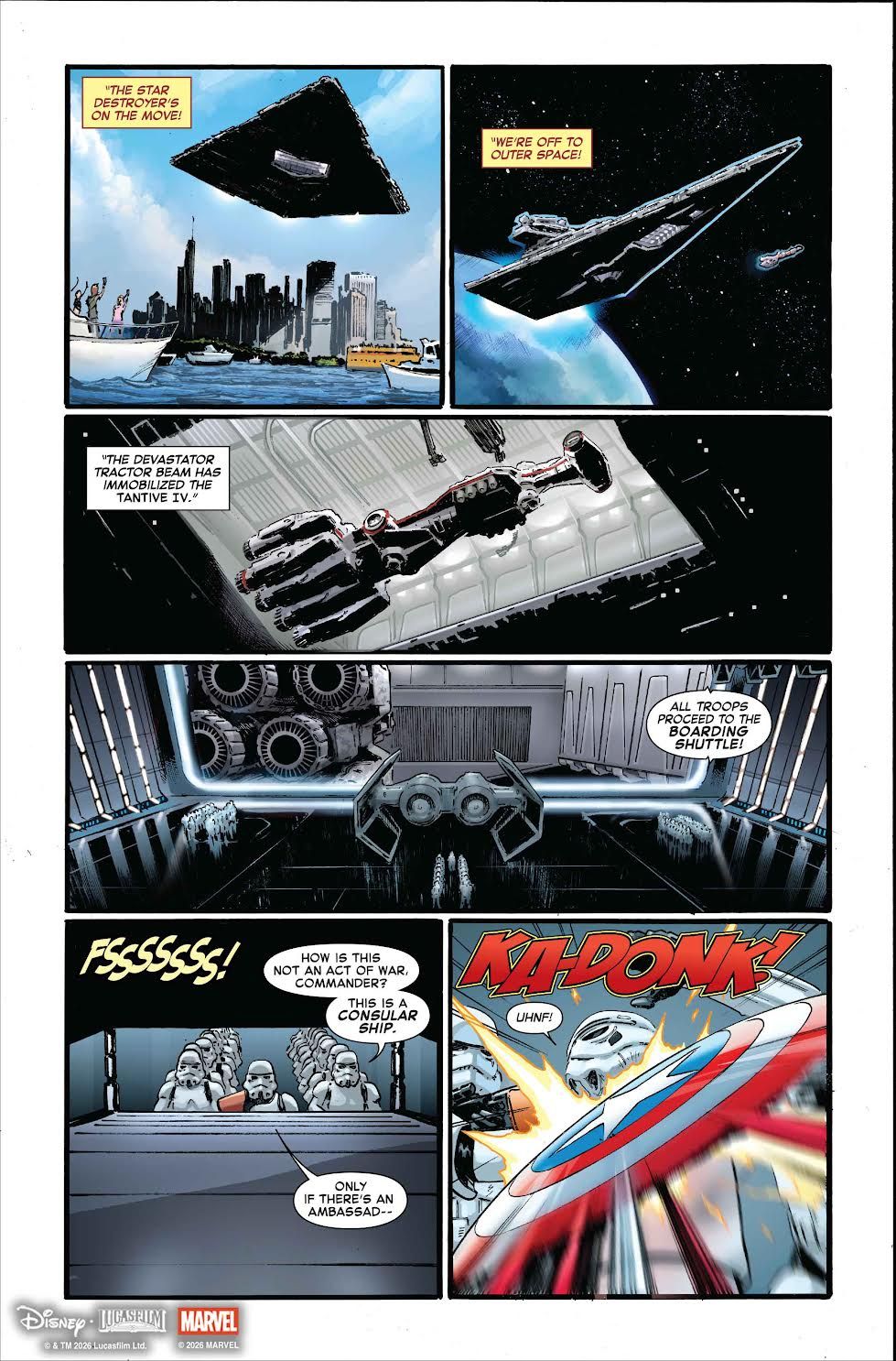 a page from a sci-fi comic book