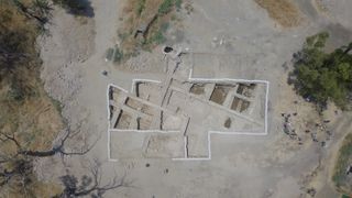The excavations at Beit Habek beside the Sea of Galilee in northern Israel have unearthed a Byzantine-age church, said to be built above the house of Jesus' apostles Peter and Andrew.
