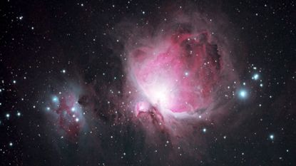 The Orion and the Running Man Nebulae