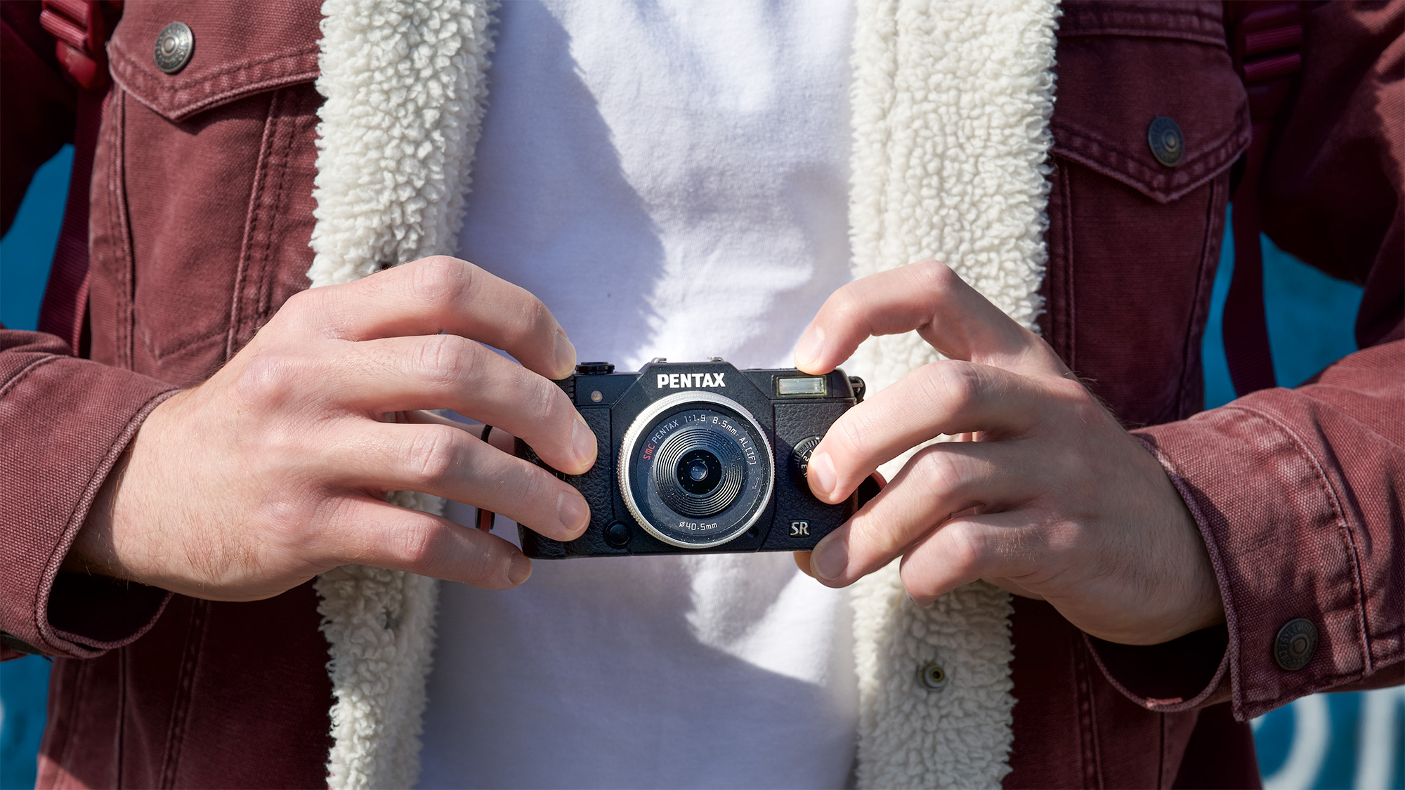 I think this mini mirrorless oddity, the Pentax Q10, is the perfect everyday camera