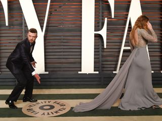 Justin Timberlake And Jessica Biel At The Oscar After Parties, 2016