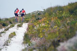 Time for a push - a strategy employed by many in the Cape Epic.
