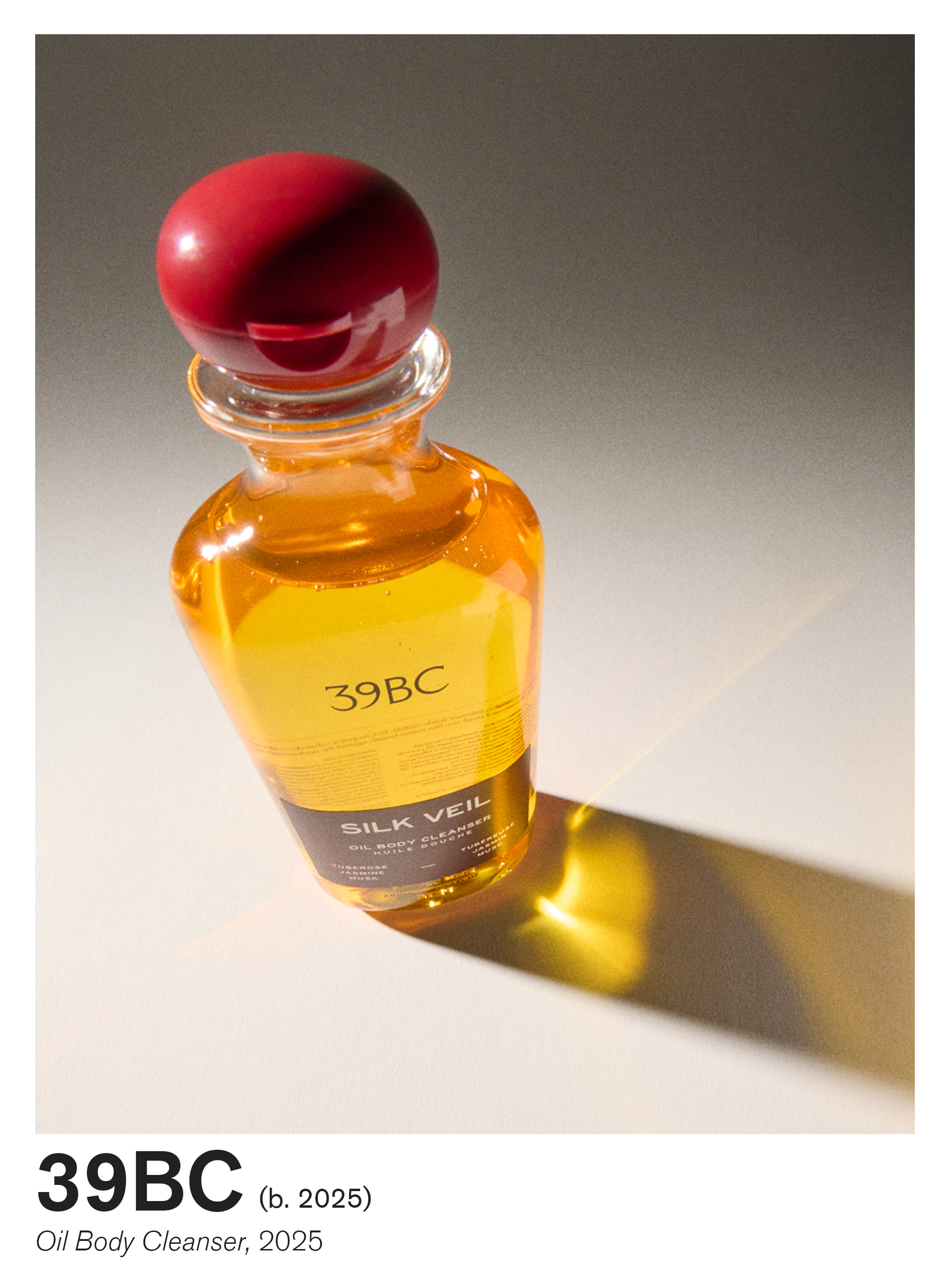 39BC Oil Body Cleanser in Silk Veil