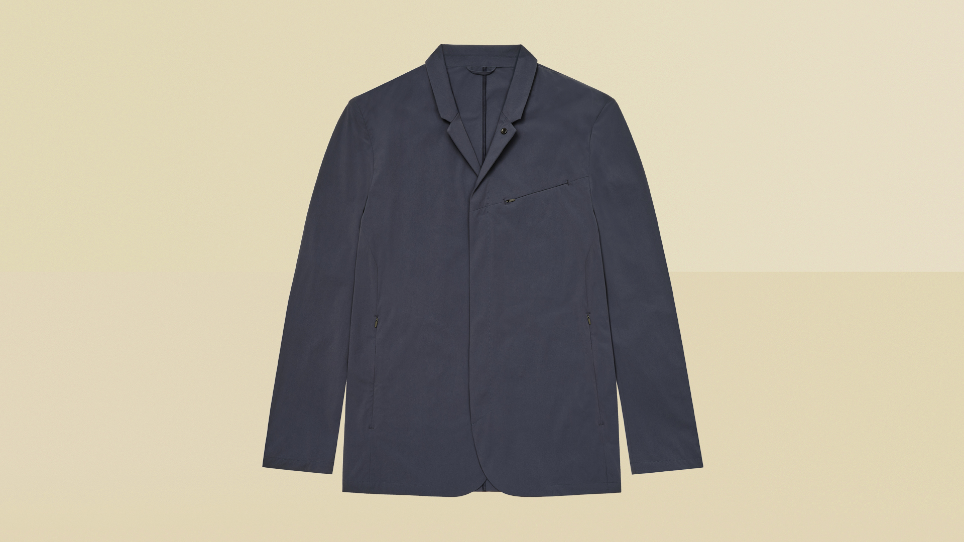 Vollebak The Neo Suit against yellow background