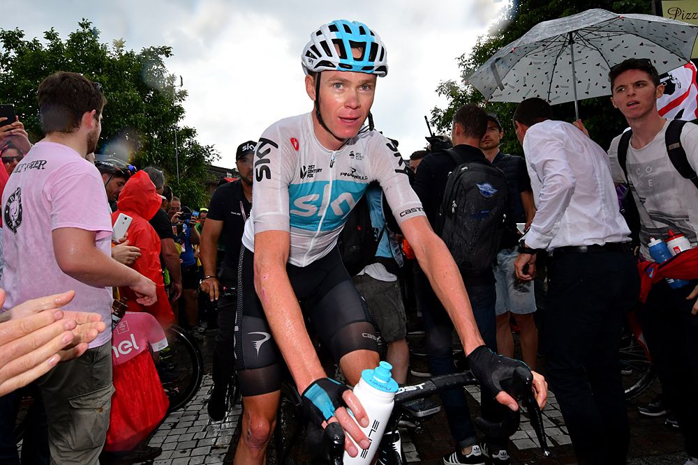 Chris Froome (Team Sky) stage 17