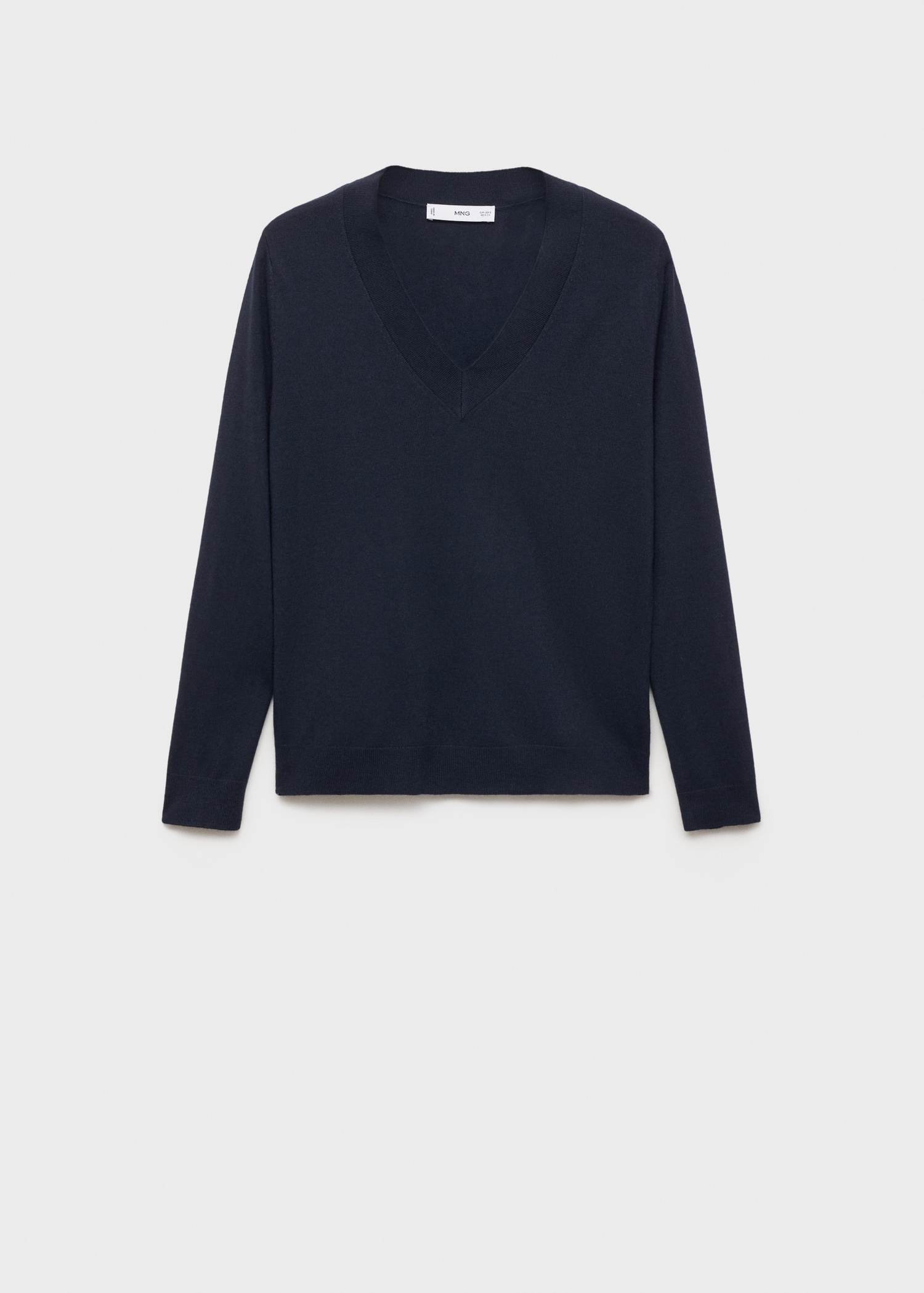 V-Neck Knit Sweater - Women | Mango Usa