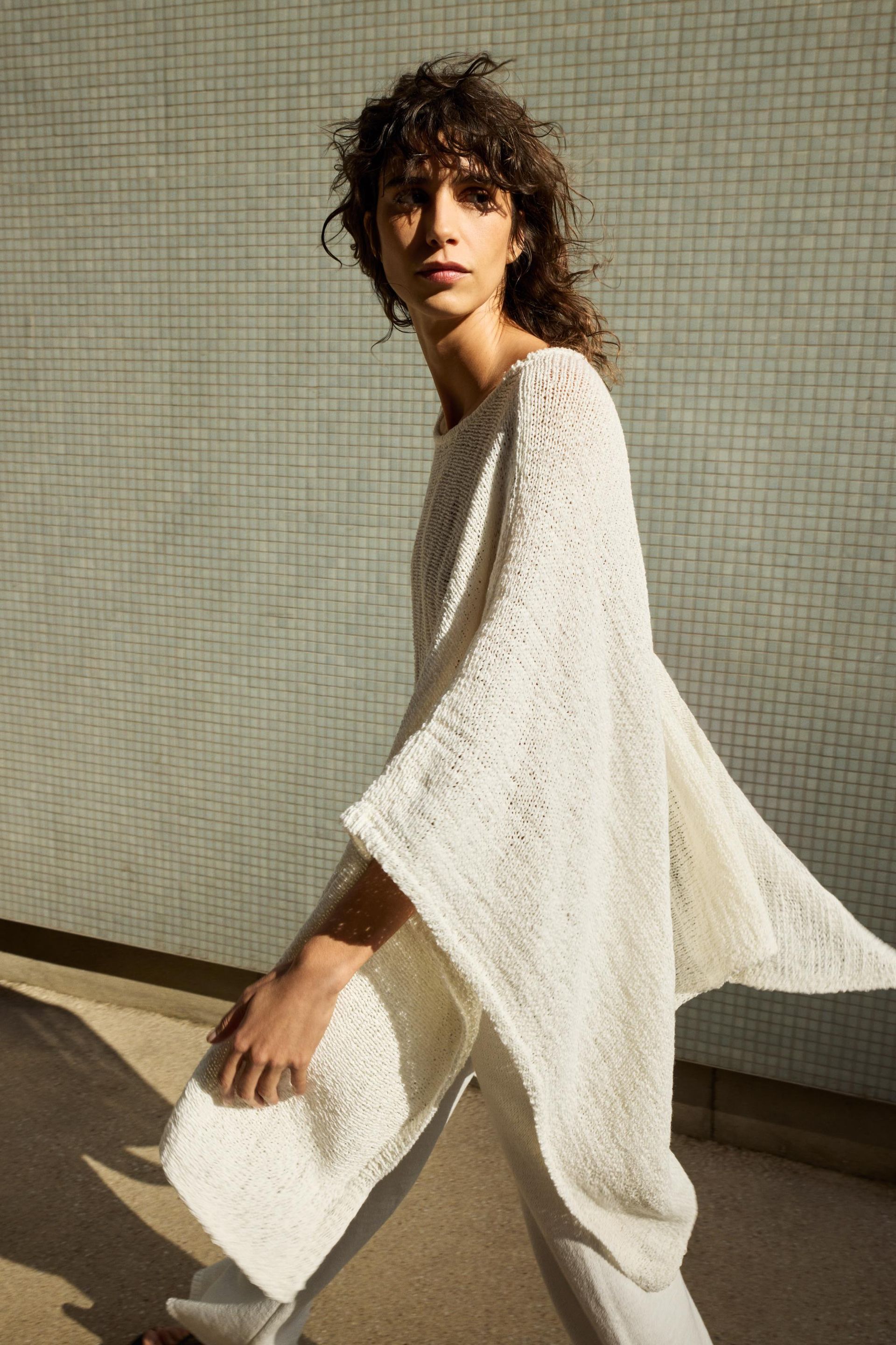 Knit Poncho