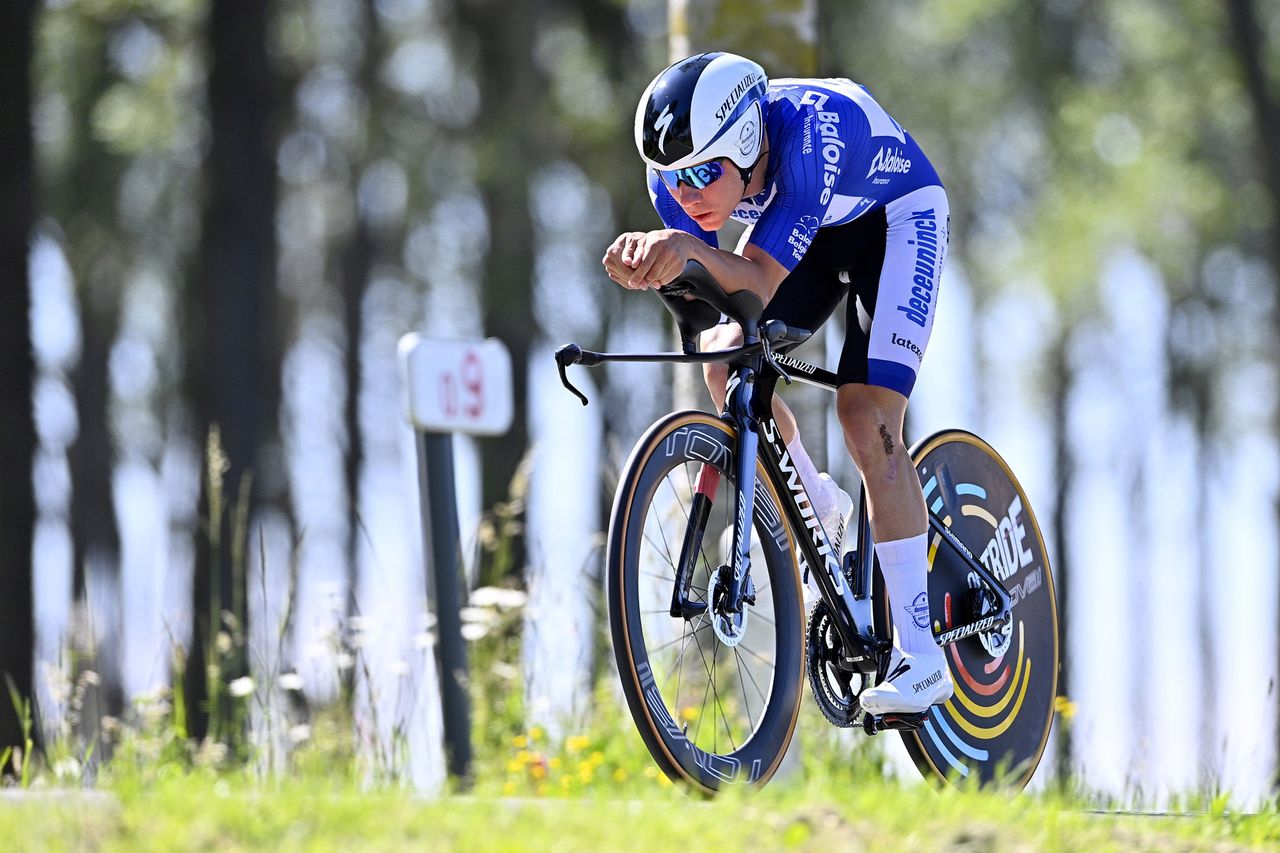 Baloise Belgium Tour 2021 - 91st Edition - 2nd stage Knokke Heist - Knokke Heist 11,2 km - 10/06/2021 - Remco Evenepoel (BEL - Deceuninck - Quick-Step) - photo Gregory Van Gansen/PN/BettiniPhoto&Acirc;&copy;2021
