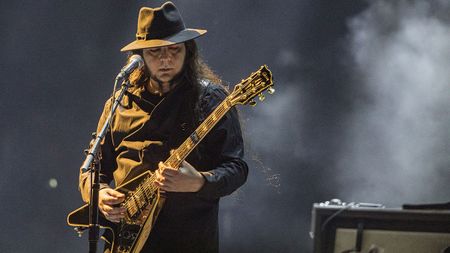 SAN DIEGO, CALIFORNIA - FEBRUARY 01: Musician Daron Malakian of System of a Down performs on stage at Viejas Arena at San Diego State University on February 01, 2022 in San Diego, California. (Photo by Daniel Knighton/Getty Images)