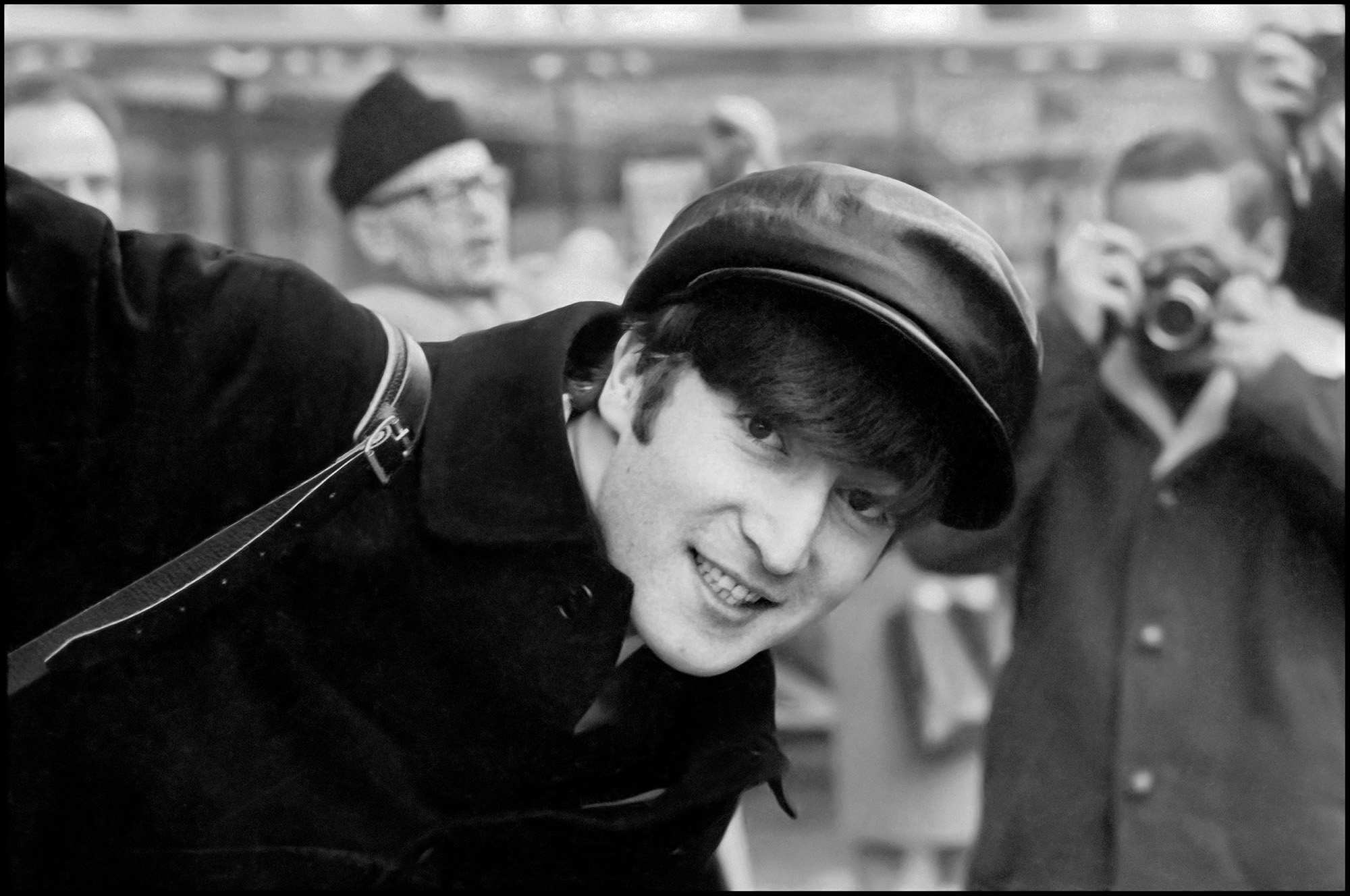 John on the Champs-Élysées, Paris, 15 January 1964