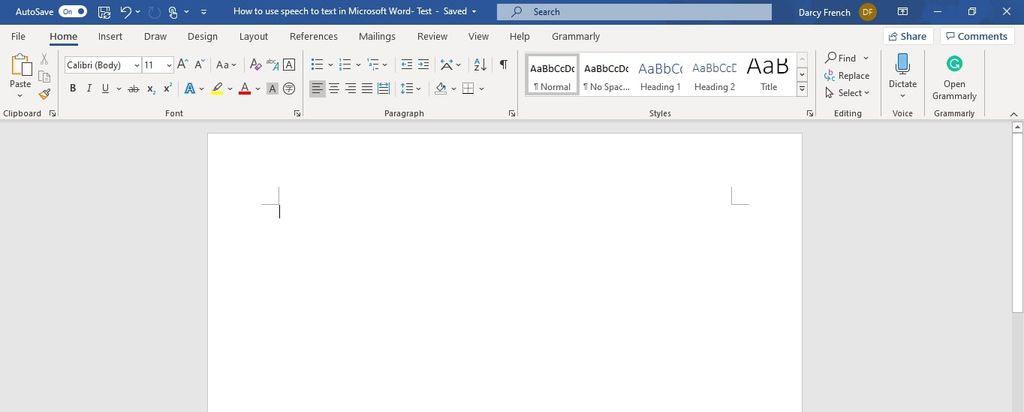 ispeech microsoft word