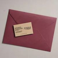 Puzzle Post UK Escape Room In An Envelope, Personalised Puzzle Gift | £14 at Not on the High Street