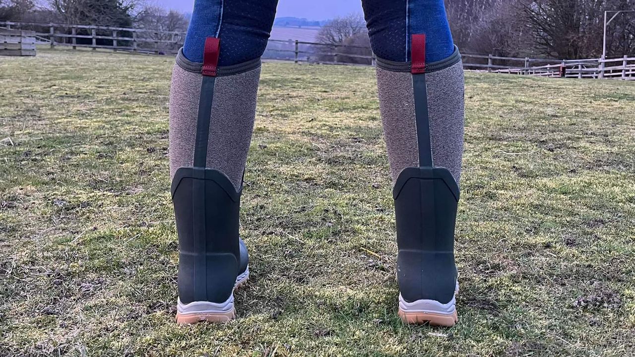 Muck Boot Arctic Sport worn from rear
