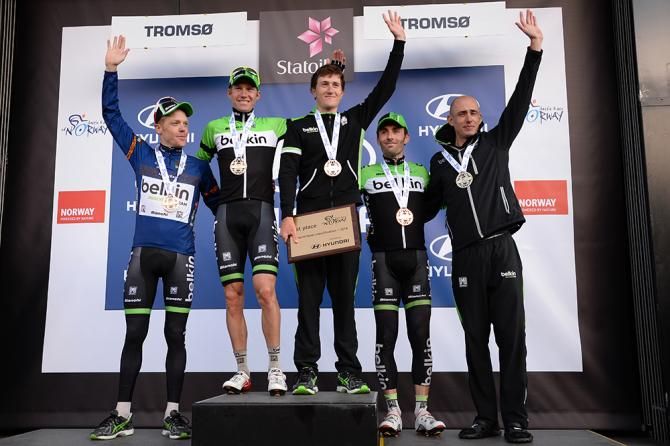The Arctic Race of Norway team prize went to Belkin
