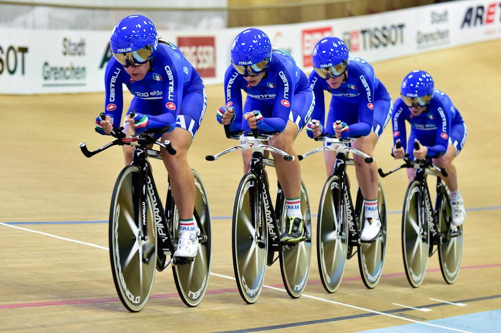The Italian team was the third fastest in qualifying