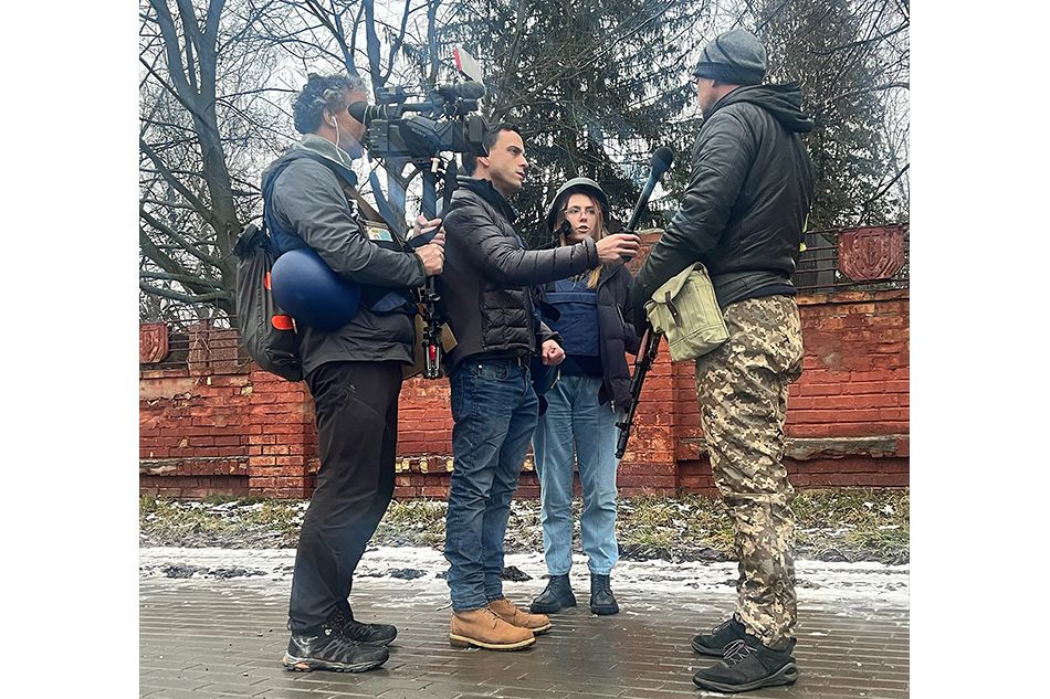 Fox News crew in Ukraine