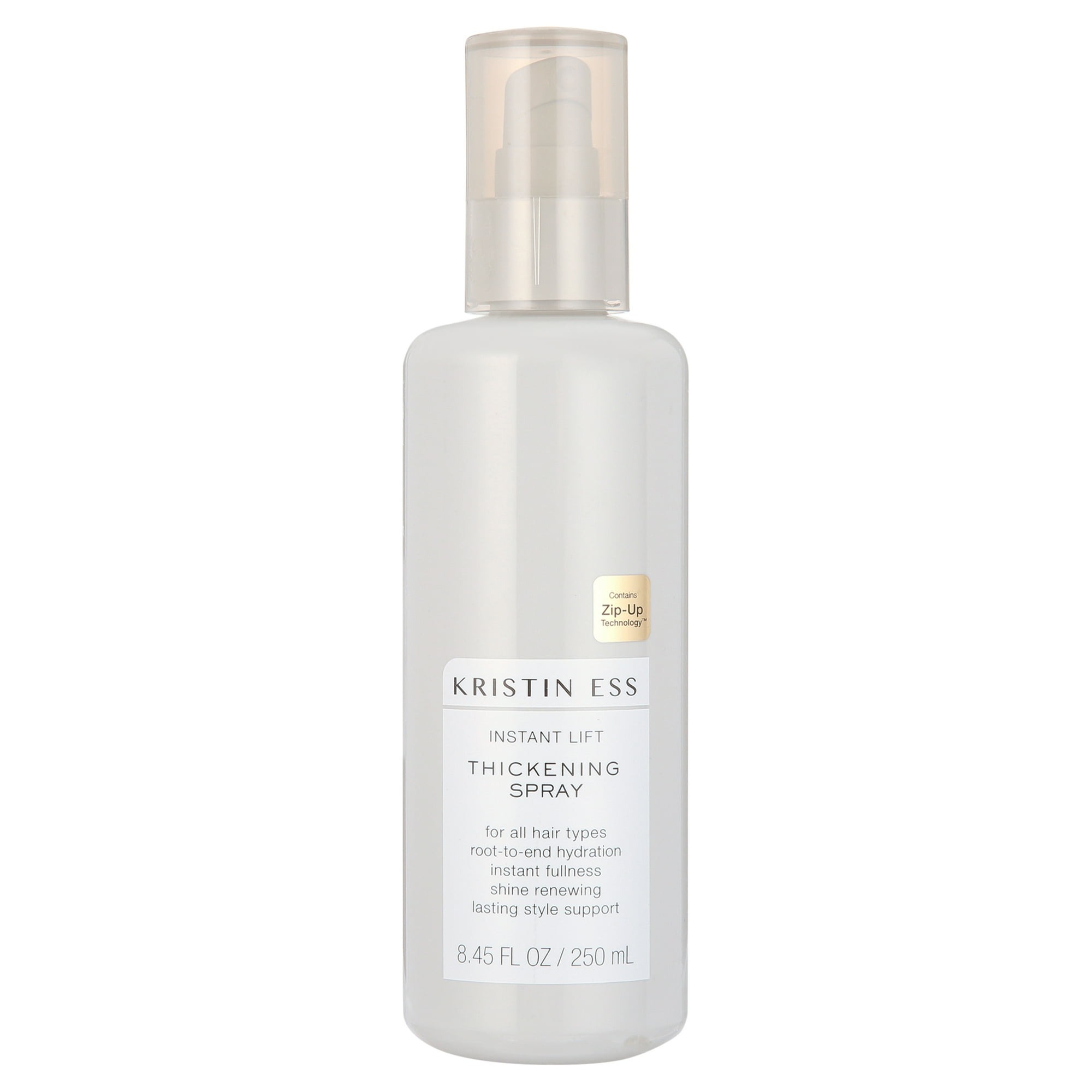 Kristin Ess, Kristin Ess Hair Instant Lift Thickening Spray for Volume + Fullness, Hair Thickening Spray, Lasting Style Support, 8.45oz