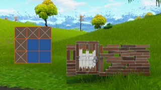 Medium Wall with Side Door (can be flipped)