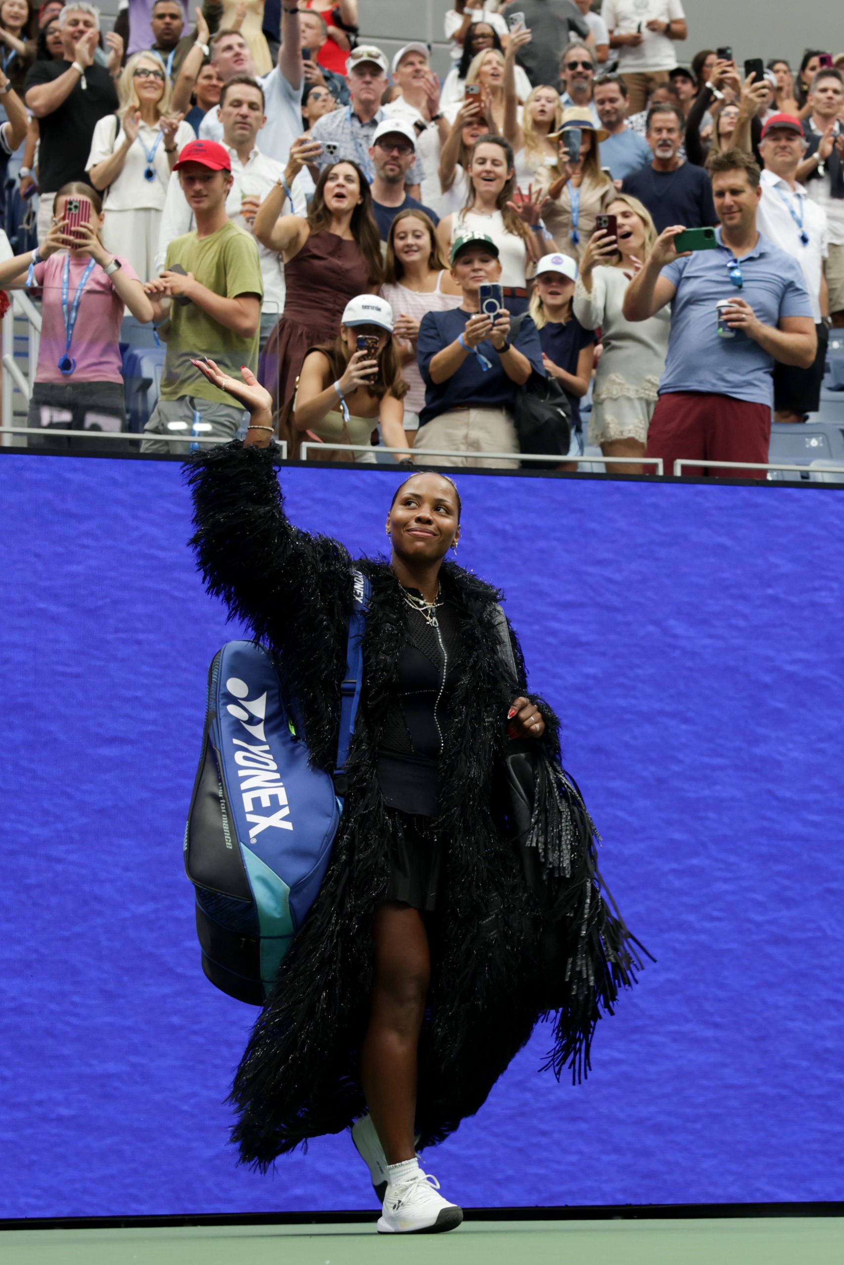 Taylor Townsend interview with Marie Claire about 2026 US Open outfits