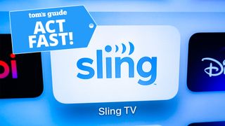 The Sling TV button on tvOS