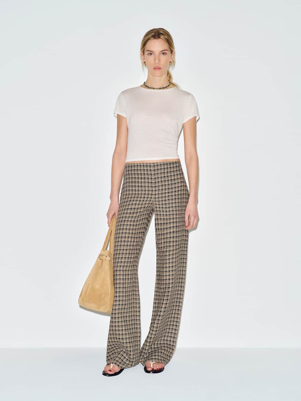 Vida Linen Low Rise Pant