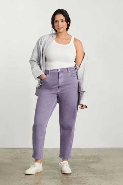 Everlane's The Way-High Jean in Archroma Day Break