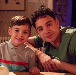 Adam Thomas Donte and son Teddy Thomas as Tommy