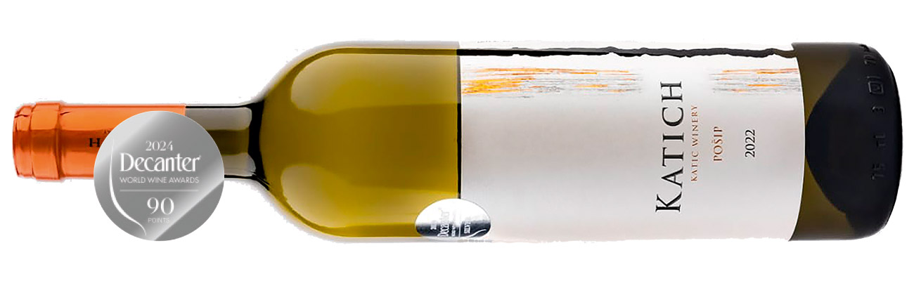 Bottle of white wine
