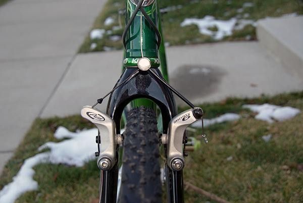 Avid Shorty 6 cantilevers offer simple and reliable stopping.