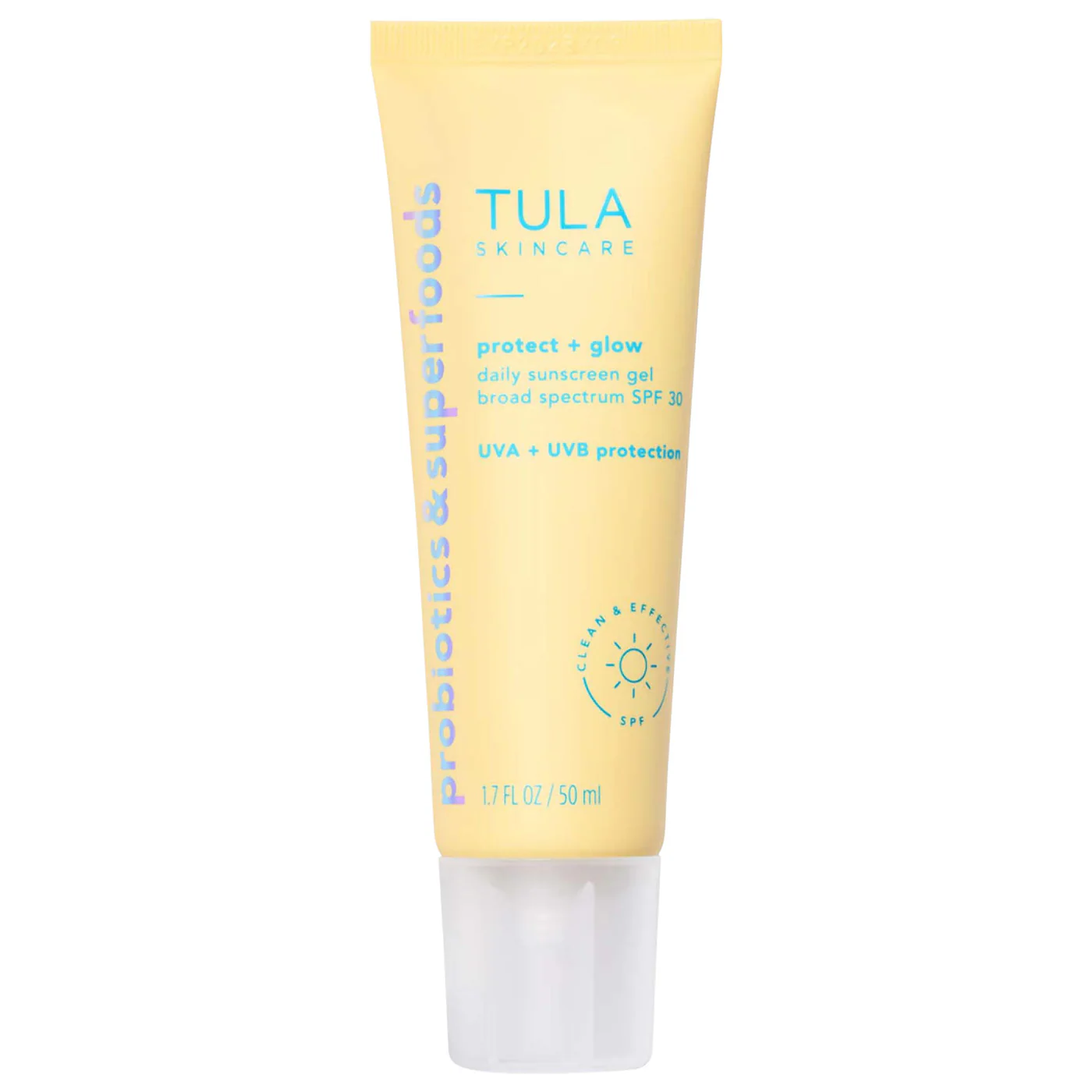 Tula Skincare Supersize Protect Glow Daily Sunscreen Spf 30 Gel