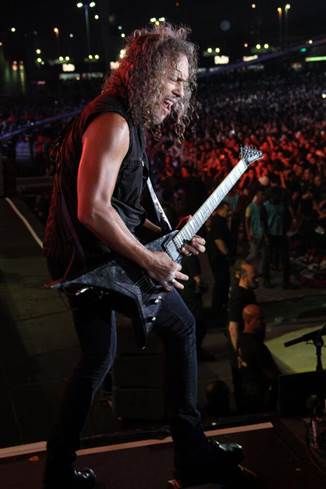 kirk fear annual hammett angel stage join metallica exodus death nuclear blast bands