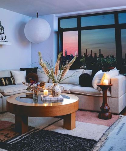 Image showcasing Small living room lighting ideas design experts love | Real Homes